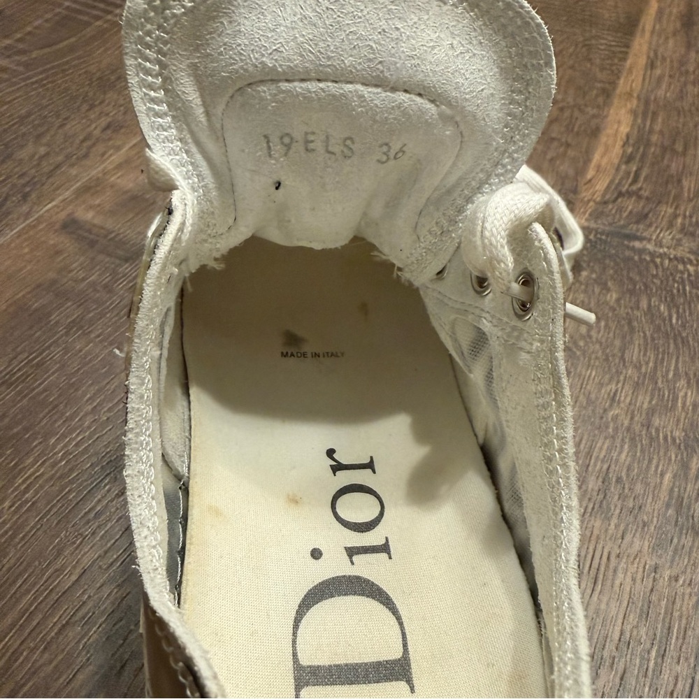Christian Dior B23 Sz 36 / 5.5-6 women’s low top sneaker Stussy - Picture 13 of 13